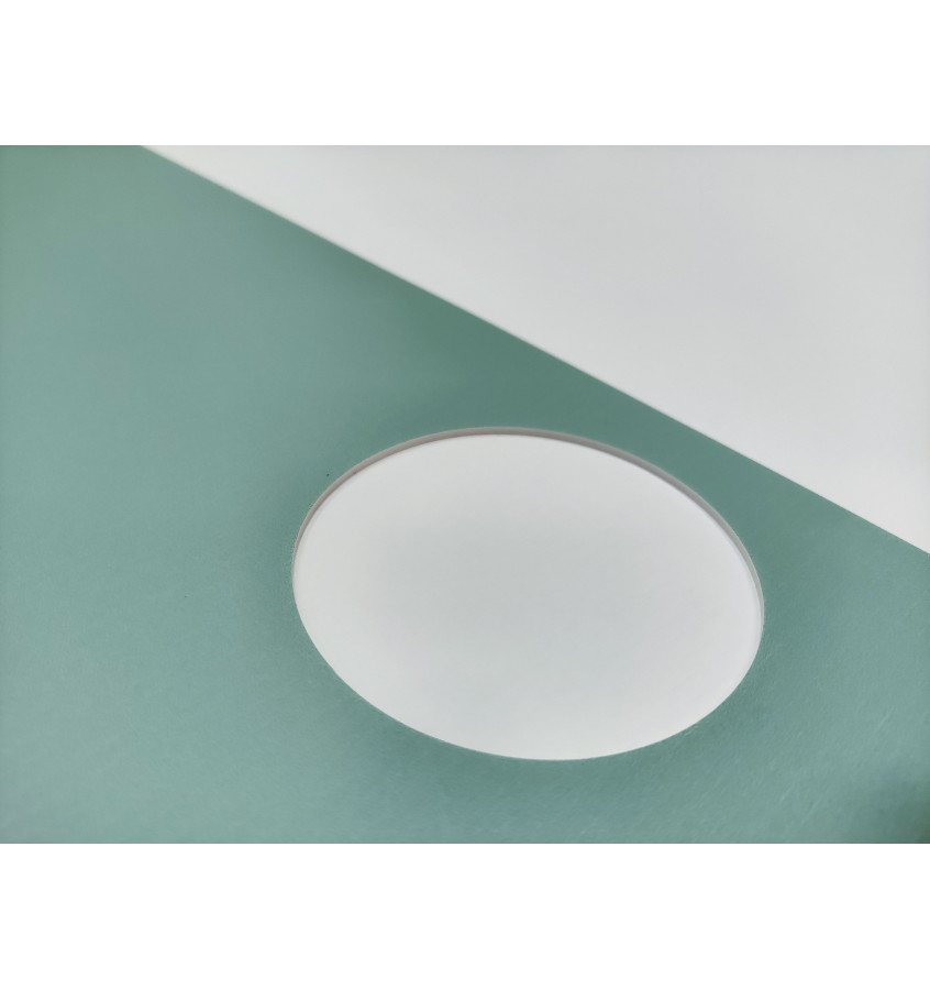 Podkładka 142x50cm mata na biurko MICKE z  IKEA - MIĘTOWA ZIELONA