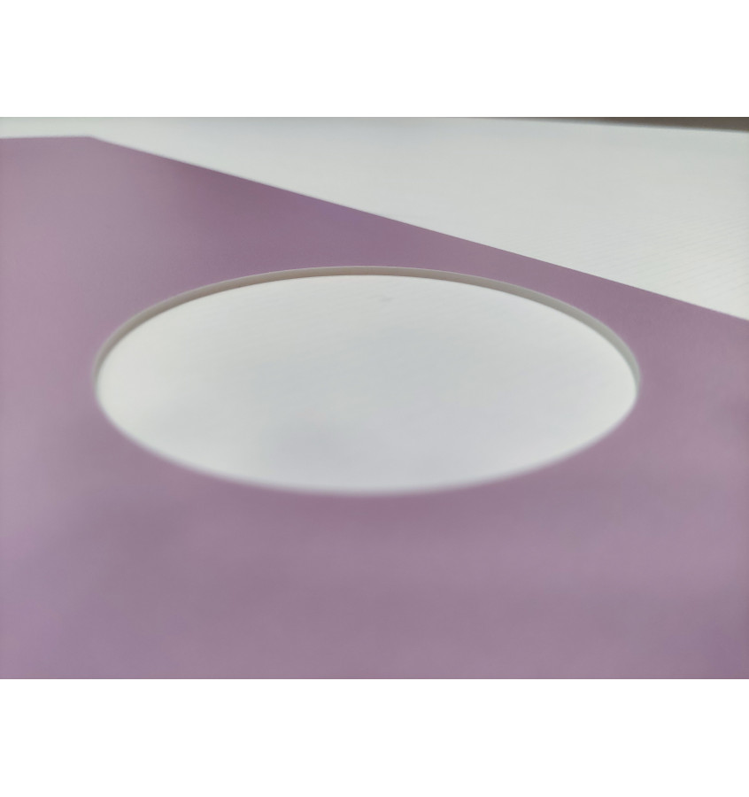 Podkładka 142x50cm na blat biurka MICKE z IKEA - różowa 