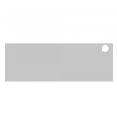 Podkładka 142x50cm na biurko MICKE z IKEA  - SZARA