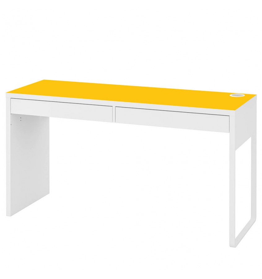 Podkładka na biurko MICKE z IKEA 142x50cm - ŻÓŁTA