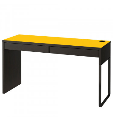 Podkładka na biurko MICKE z IKEA 142x50cm - ŻÓŁTA