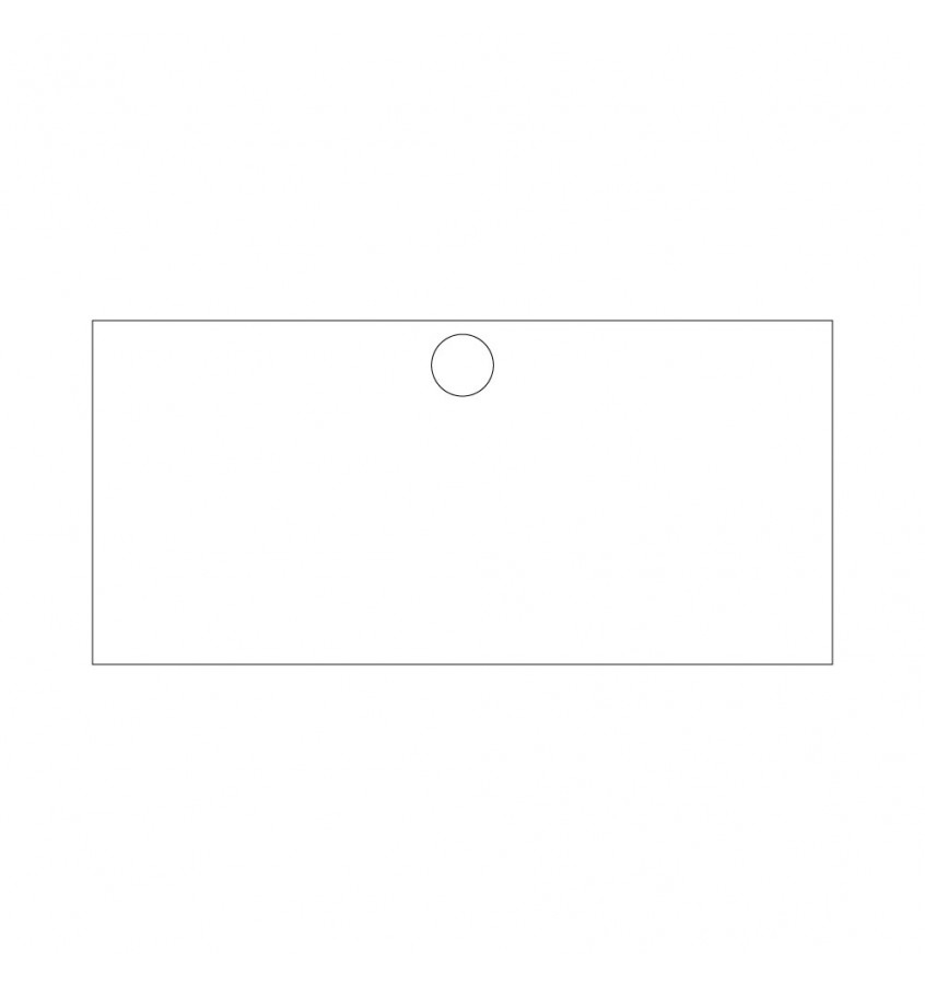 Mata na biurko MICKE z IKEA 105x50cm podkładka antypoślizgowa - BIAŁA