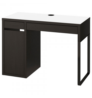 Mata na biurko MICKE z IKEA 105x50cm podkładka antypoślizgowa - BIAŁA