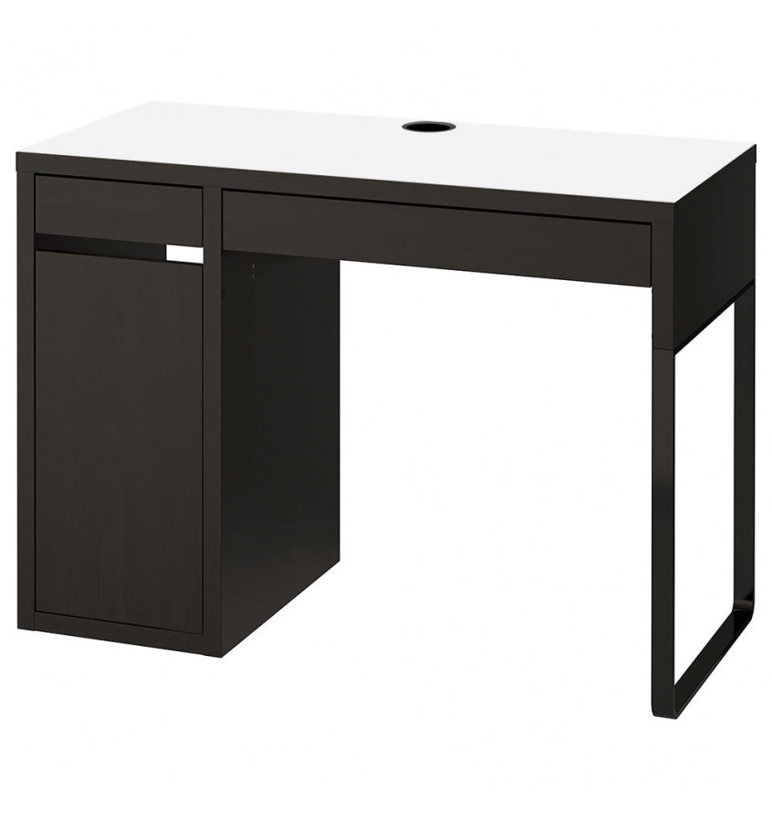 Mata na biurko MICKE z IKEA 105x50cm podkładka antypoślizgowa - BIAŁA