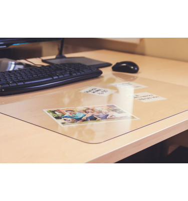 Mata na biurko stół 40x60cm przezroczysta z poliwęglanu