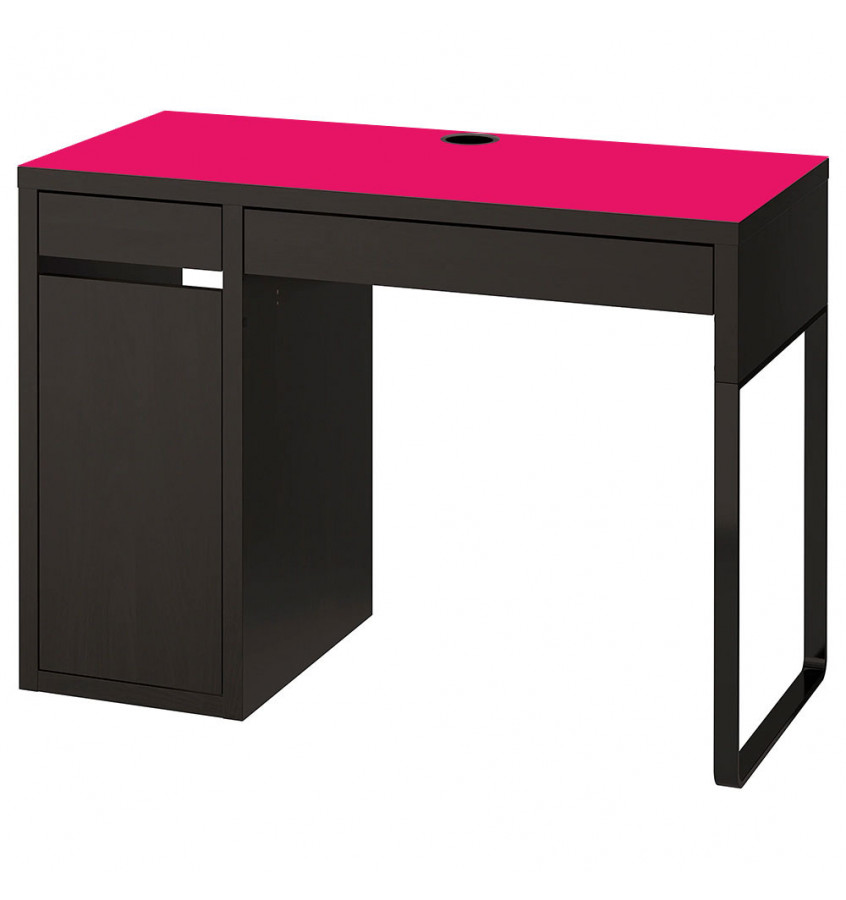 Podkładka na biurko MICKE z IKEA 105x50cm ochronna mata - MAGENTA róż