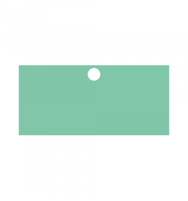 Podkładka 105x50cm na biurko MICKE ochronna mata - MIĘTOWA ZIELONA