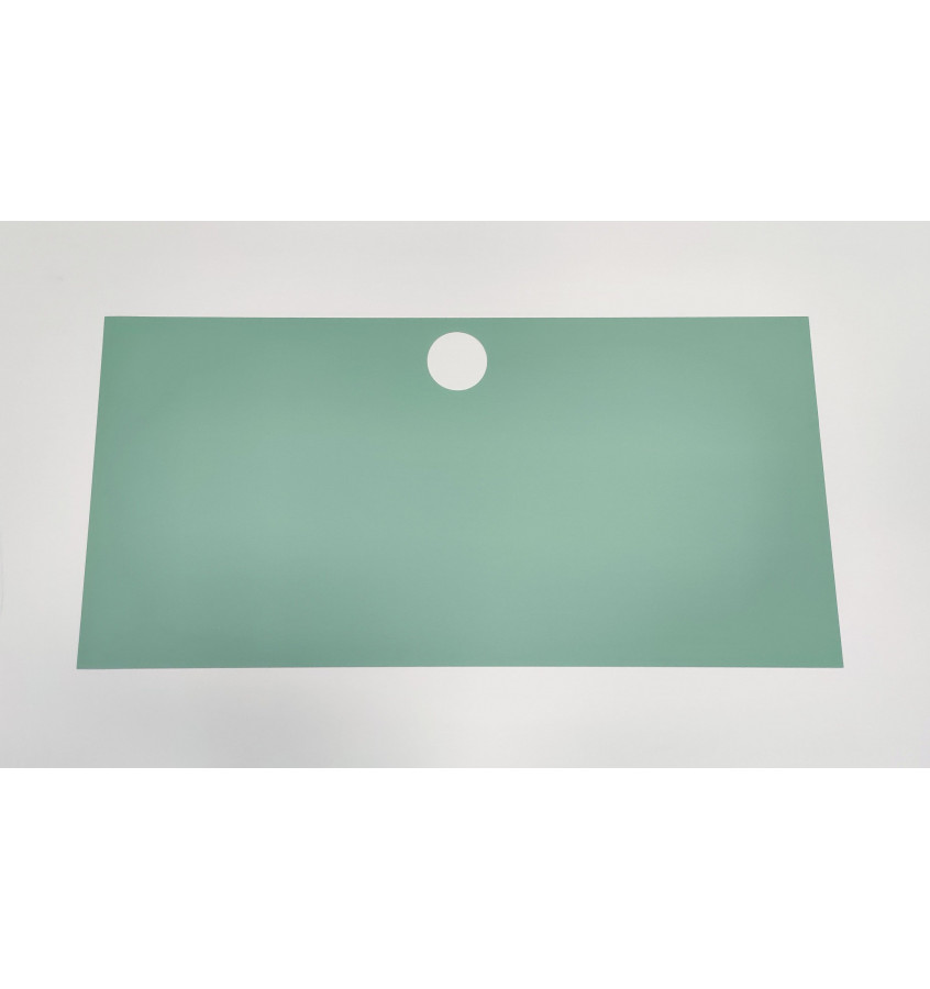Podkładka 105x50cm na biurko MICKE ochronna mata - MIĘTOWA ZIELONA