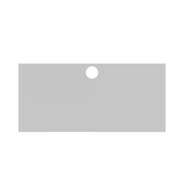 Podkładka 105x50cm na biurko MICKE z IKEA ochronna elastyczna mata - SZARA