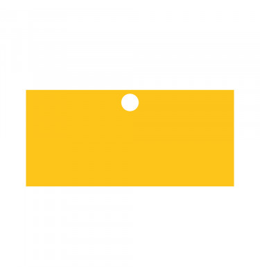 Podkładka na biurko MICKE z IKEA 105x50cm - ŻÓŁTA elastyczna mata ochronna