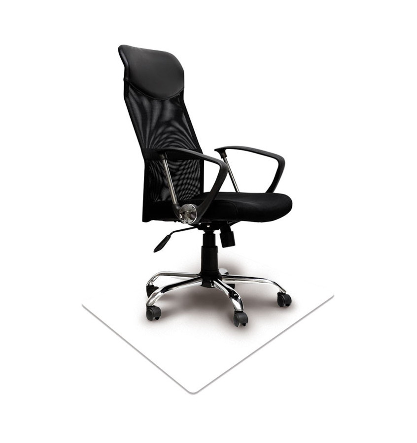 Elastyczna podkładka ochronna pod krzesło 80x120cm gr. 22mm - BIAŁA