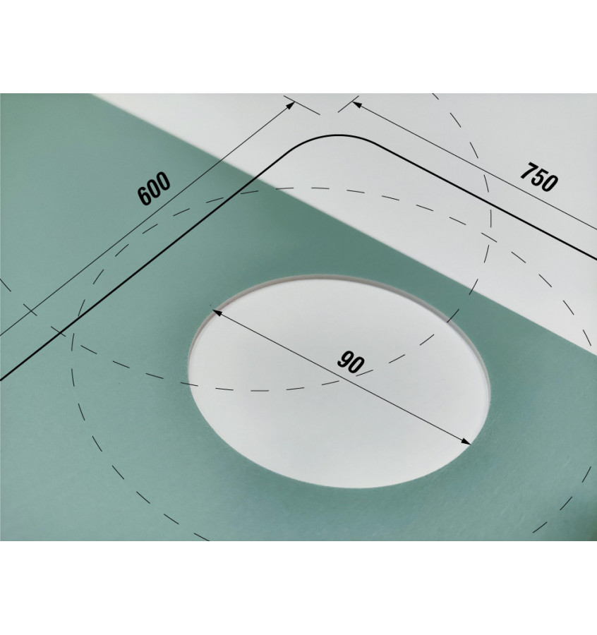 Mata ochronna ELASTYCZNA z nadrukiem podkładka na zamówienie