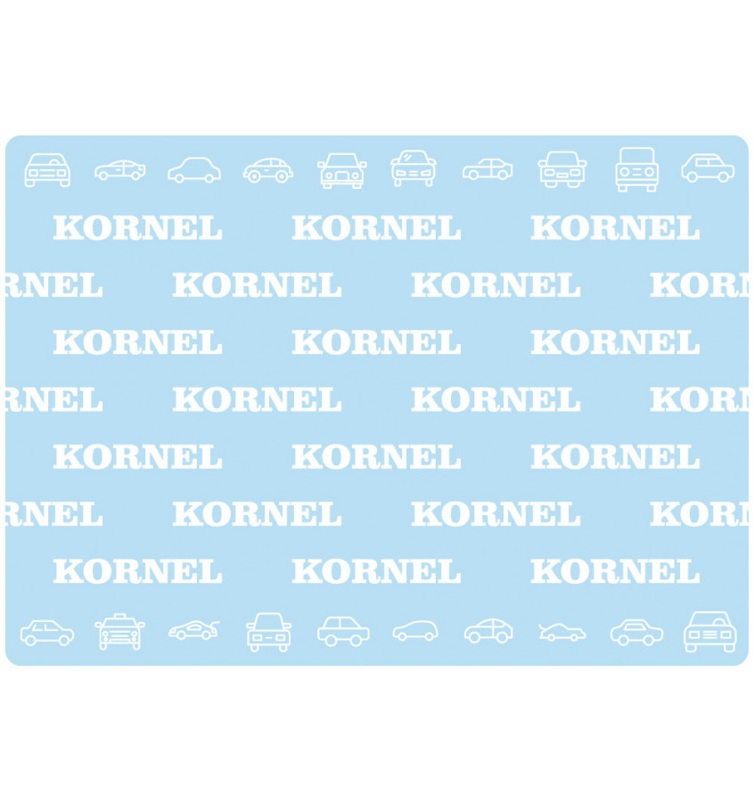 Mata ochronna ELASTYCZNA z nadrukiem podkładka na zamówienie