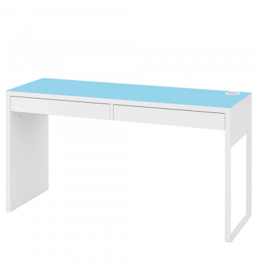 Podkładka na biurko MICKE z IKEA 142x50cm - NIEBIESKA