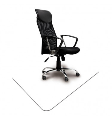 Elastyczna podkładka pod krzesło 100x140cm gr. 22mm - BIAŁA