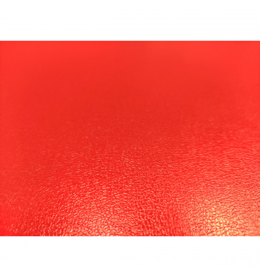 naklejana podkładka 70x100cm pod krzesło  - CZERWONA