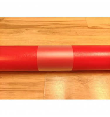 naklejana podkładka 70x100cm pod krzesło  - CZERWONA