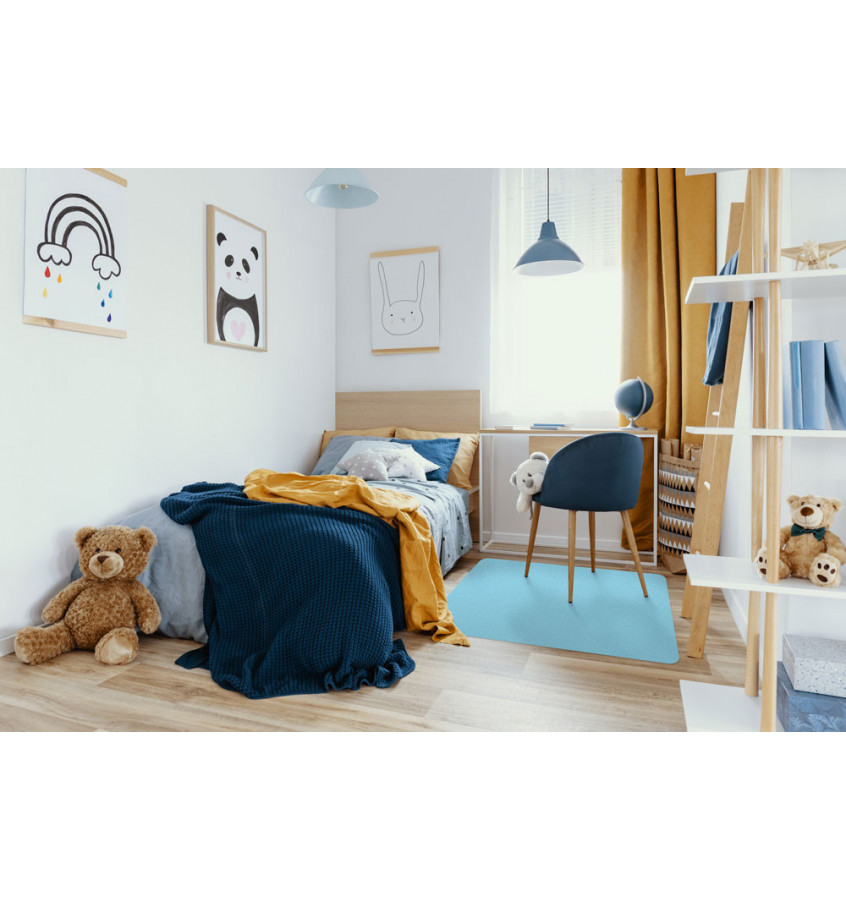 Naklejana podkładka 70x100cm - Niebieska