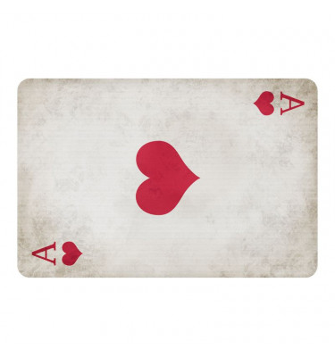 Podkładka podłogowa z nadrukiem karta AS 003 - 100x140cm - gr. 13mm