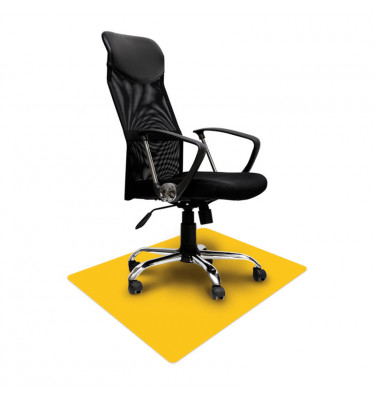 Mata NAKLEJANA 70x100cm - Żółta