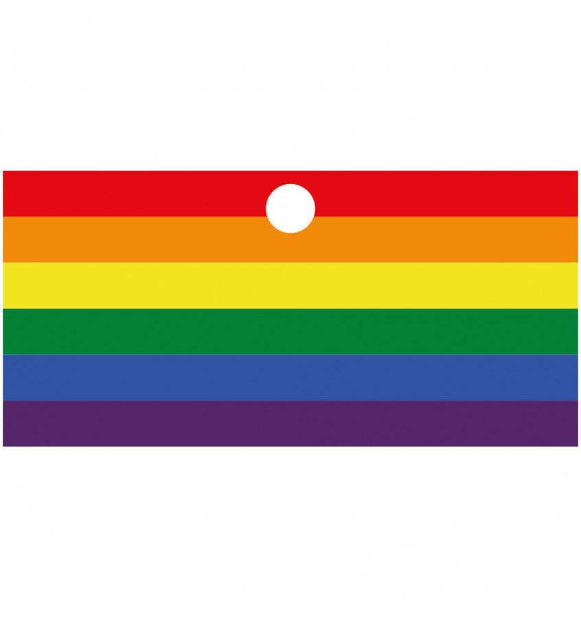 Podkładka 105x50cm mata ochronna na biurko MICKE z IKEA - TĘCZOWA