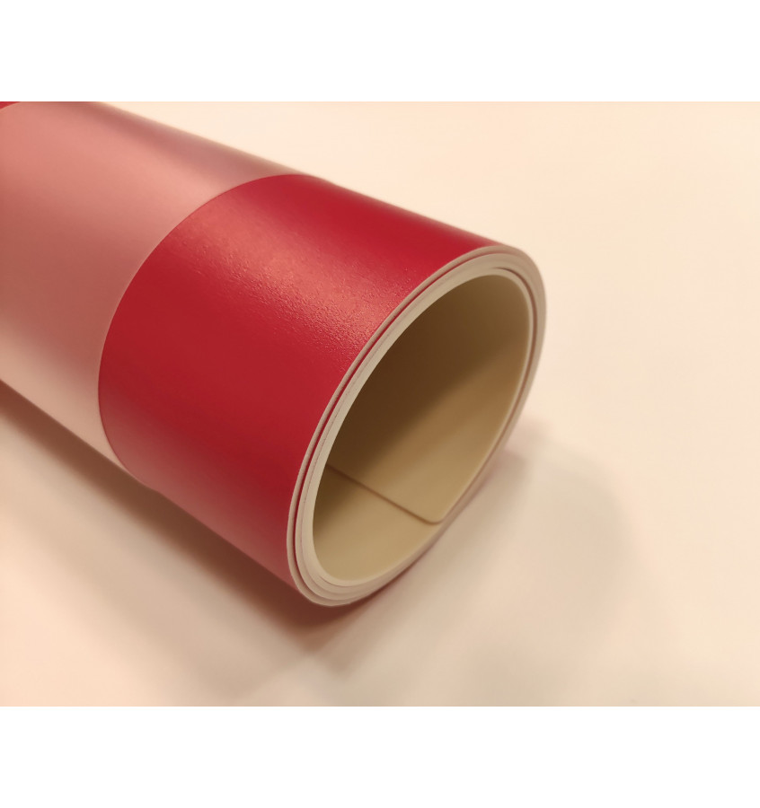 Elastyczna mata podkładka ochronna  70x100cm gr. 22mm - CZERWONA