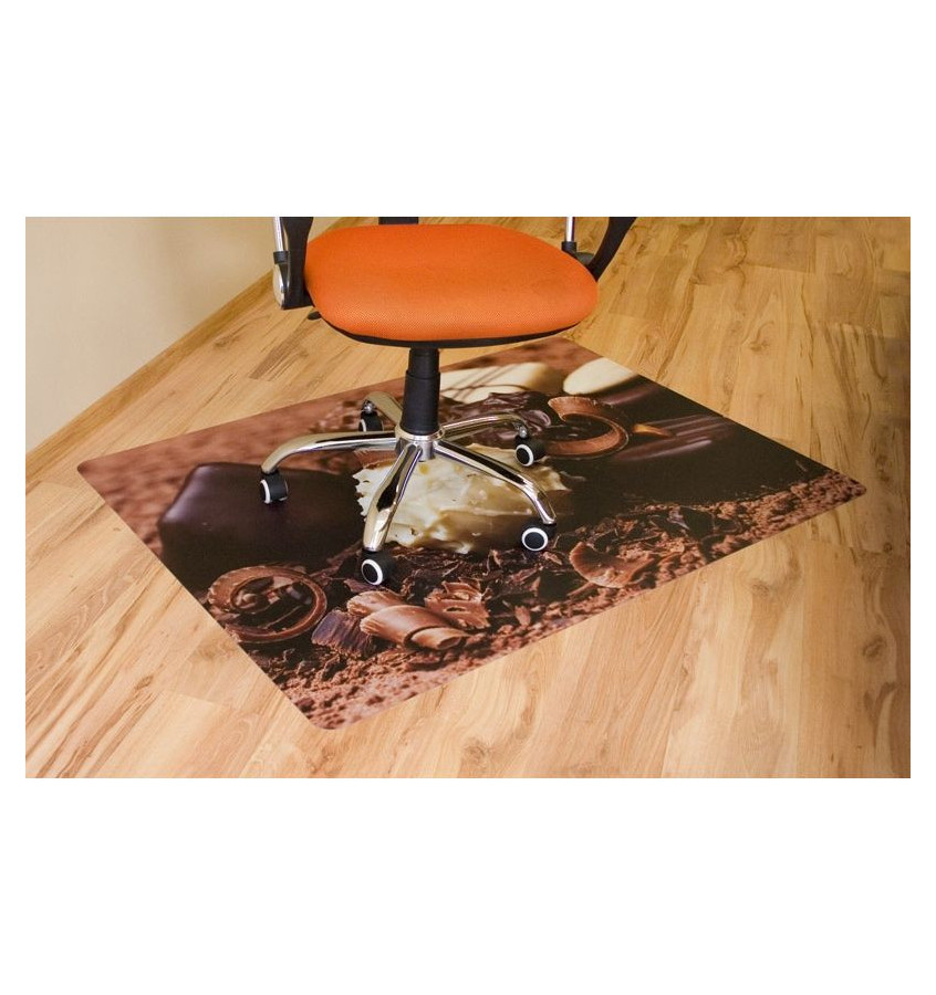 Mata 80x120cm ze wzorem 004 - CZEKOLADA gr. 13mm