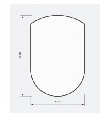 Podkładka 80x120cm pod fotel obrotowy  U-mat