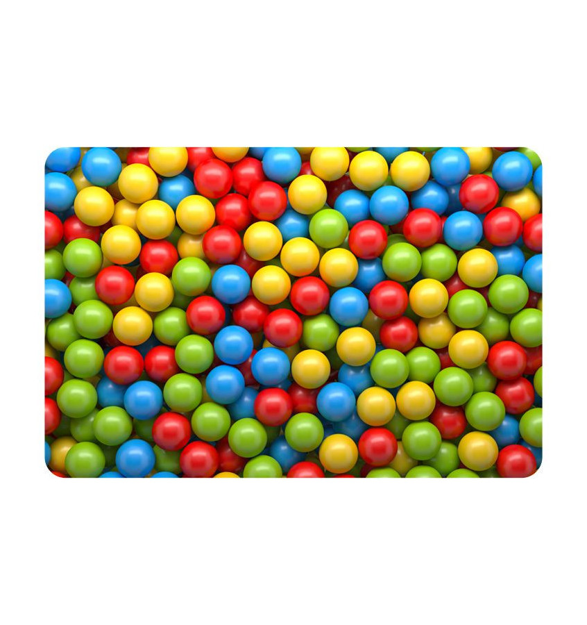 Elastyczna podkładka ochronna 70x100cm  gr. 22mm wzór dla dzieci 050 - PIŁECZKI