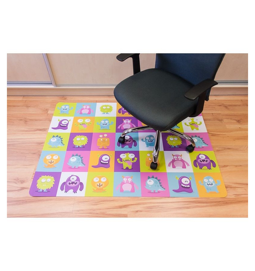 Elastyczna mata dla dzieci 70x100cm gr. 22mm z grafiką 044 - STWORKI