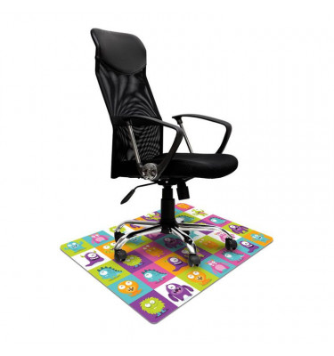 Elastyczna mata dla dzieci 70x100cm gr. 22mm z grafiką 044 - STWORKI