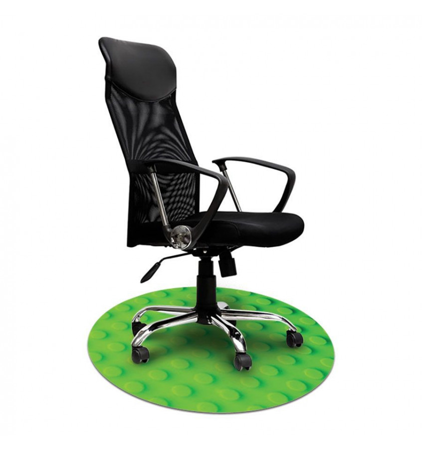 Mata fi 100cm gr. 13mm ze wzorem 006 - ZIELONY KLOCEK