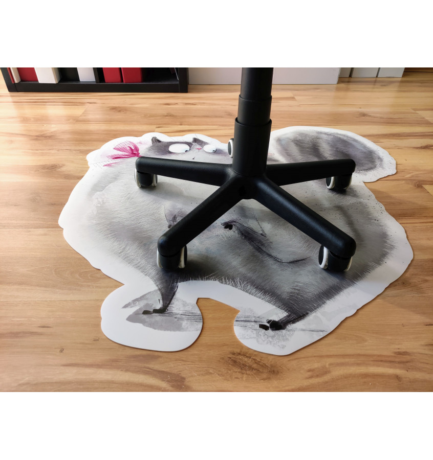 Mata podkładka dla dzieci 100x100cm gr. 22mm w kształcie kota