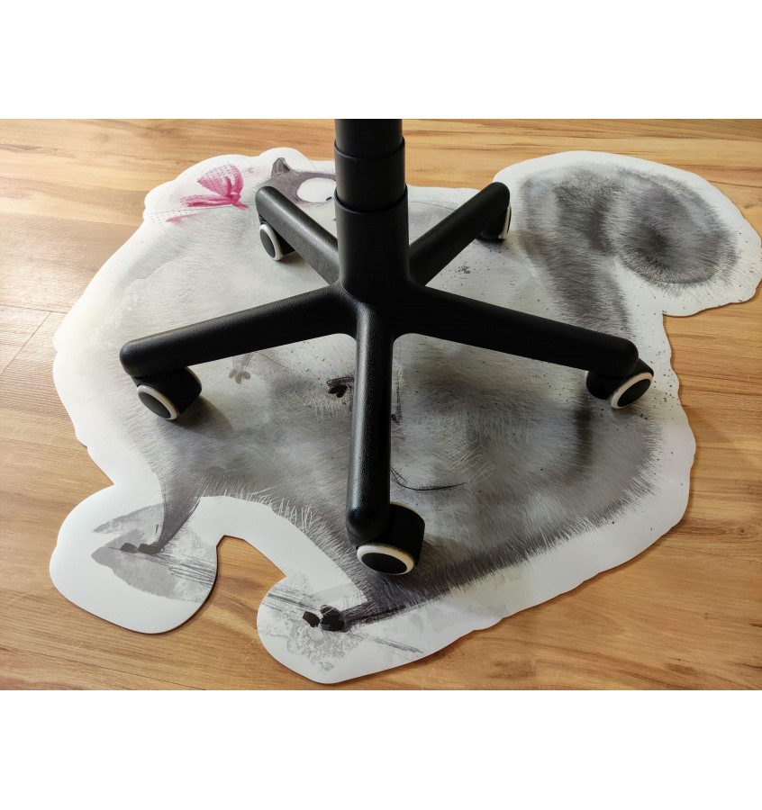 Mata podkładka dla dzieci 100x100cm gr. 22mm w kształcie kota