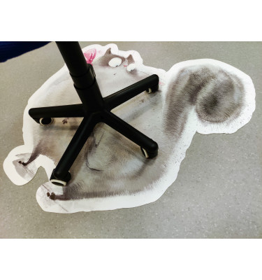 Mata podkładka dla dzieci 100x100cm gr. 22mm w kształcie kota