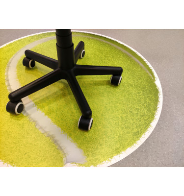 Mata ochronna pod krzesło fotel dla dziecka śr 100 cm