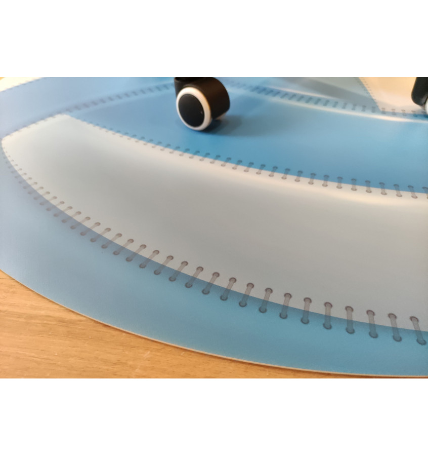 Mata ochronna pod krzesło dziecka średnica 100 cm 