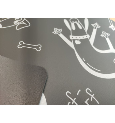 Podkładka pod miski dla psa 40x60cm antypoślizgowa