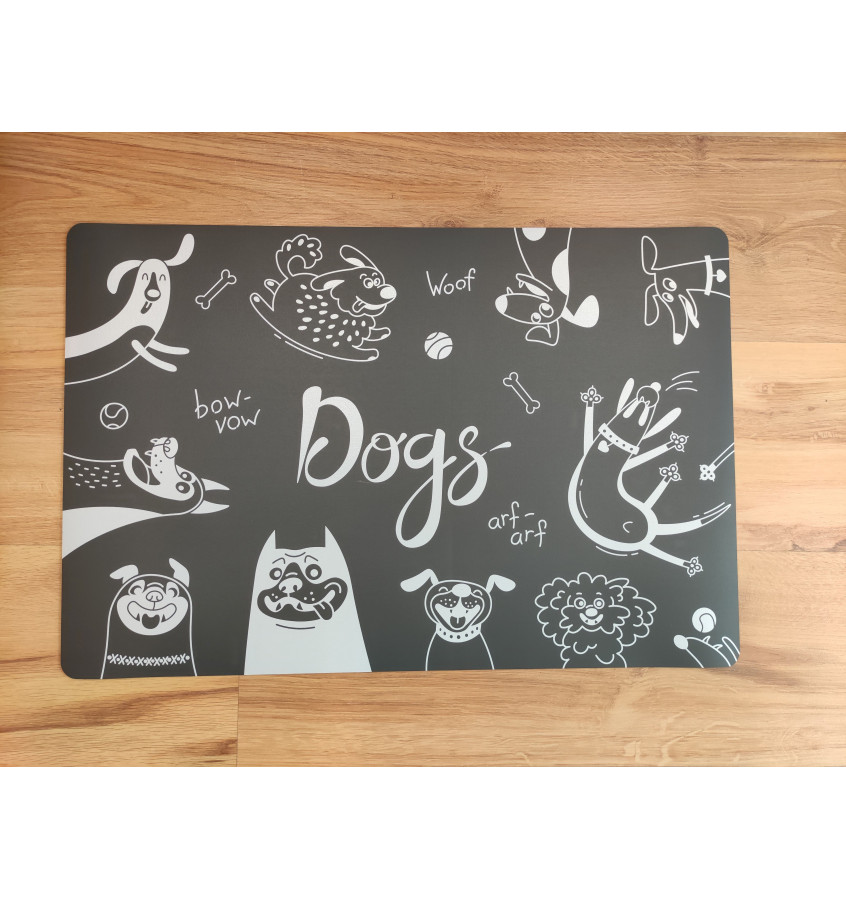 Podkładka mata antypoślizgowa pod miski dla psa 70x50cm