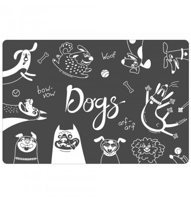 Podkładka mata antypoślizgowa pod miski dla psa 70x50cm