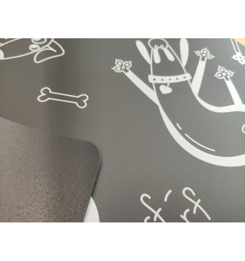 Podkładka mata antypoślizgowa pod miski dla psa 70x50cm