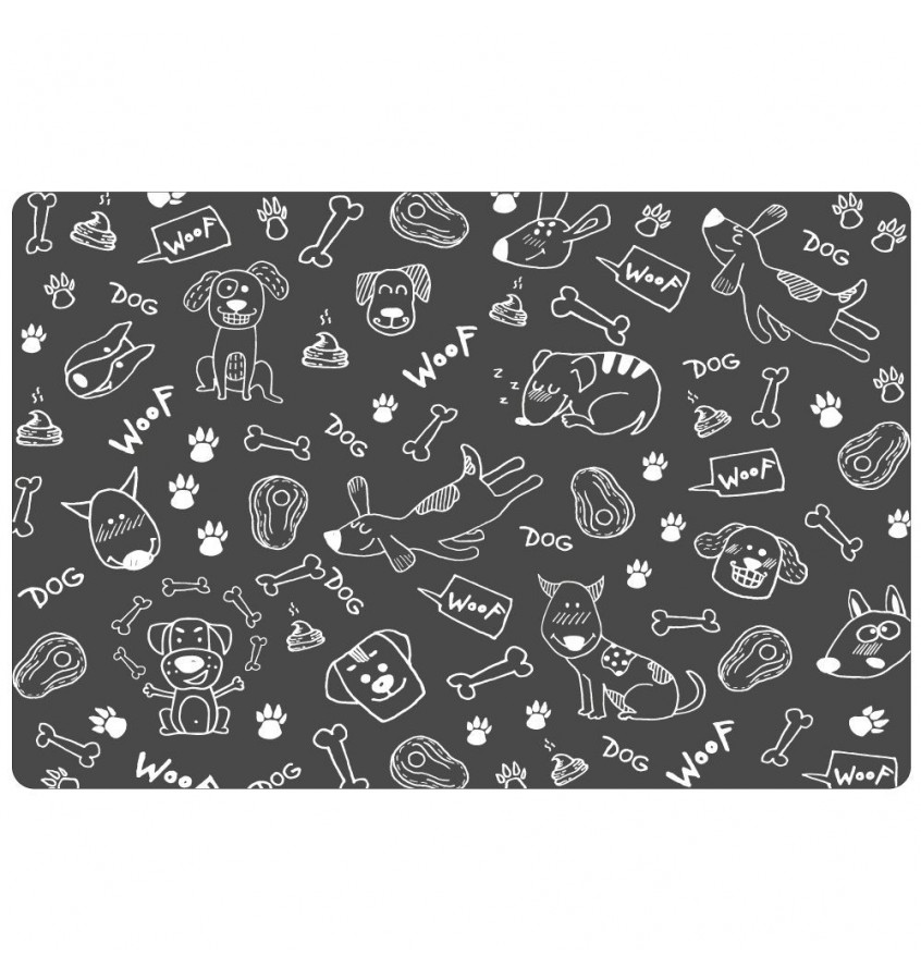 Podkładka antypoślizgowa pod miskę psa 60x40cm