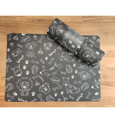 Podkładka antypoślizgowa pod miskę psa 60x40cm