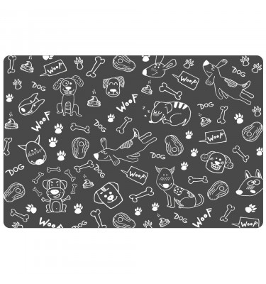 Mata podkładka antypoślizgowa pod miski dla psa 70x50cm