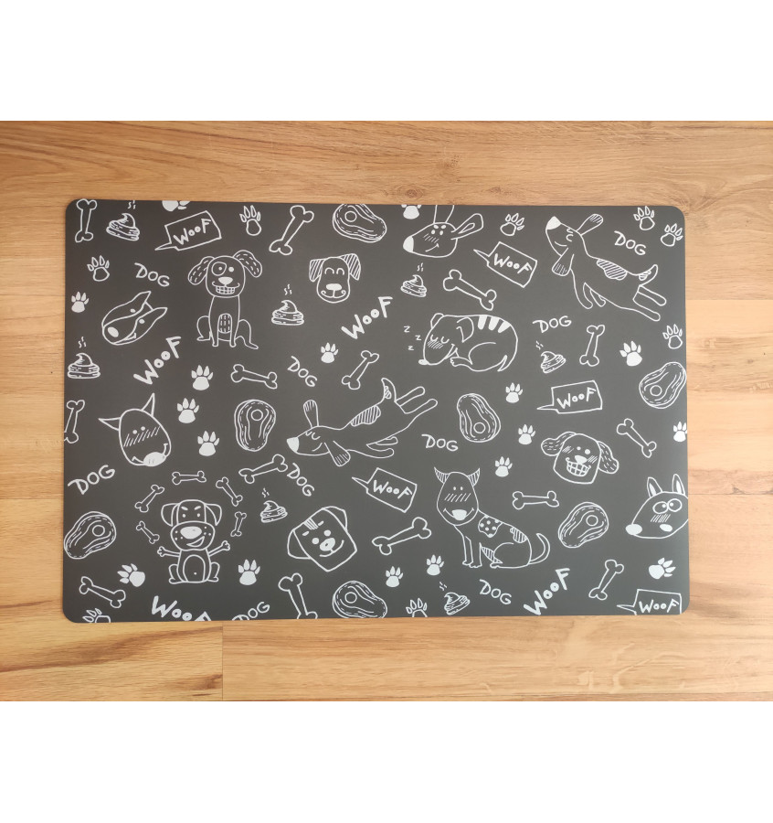 Mata podkładka antypoślizgowa pod miski dla psa 70x50cm