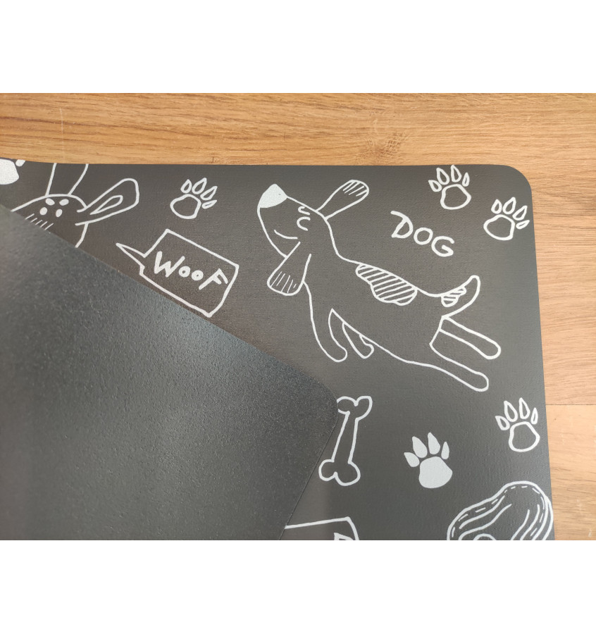 Mata podkładka antypoślizgowa pod miski dla psa 70x50cm