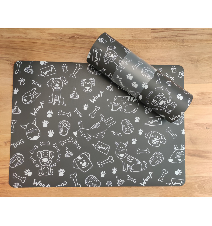 Mata podkładka antypoślizgowa pod miski dla psa 70x50cm