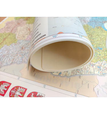 Podkładka na biurko 70x50 cm MAPA POLSKI dydaktyczny podkład 