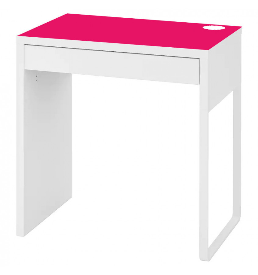 Podkładka na biurko MICKE z IKEA 73x50cm ochronna mata - MAGENTA róż