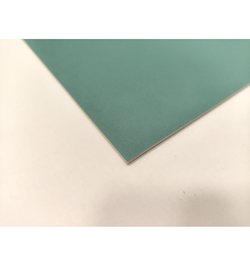 Mata 73x50cm na biurko MICKE z IKEA - TURKUSOWA podkładka ochronna 